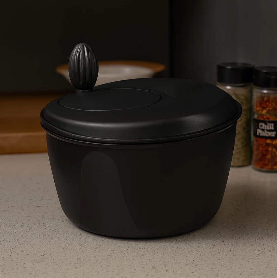 FreshSpin 4L™ – Centrífuga de Salada e Secador de Verduras com Alta Eficiência